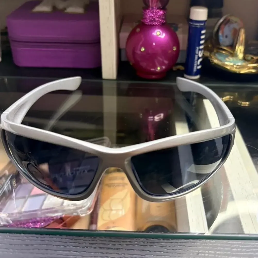 Unisex silver grey sunglasses Cyberpunk y2k